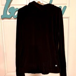 Black womens size Med. Gap athleisure top